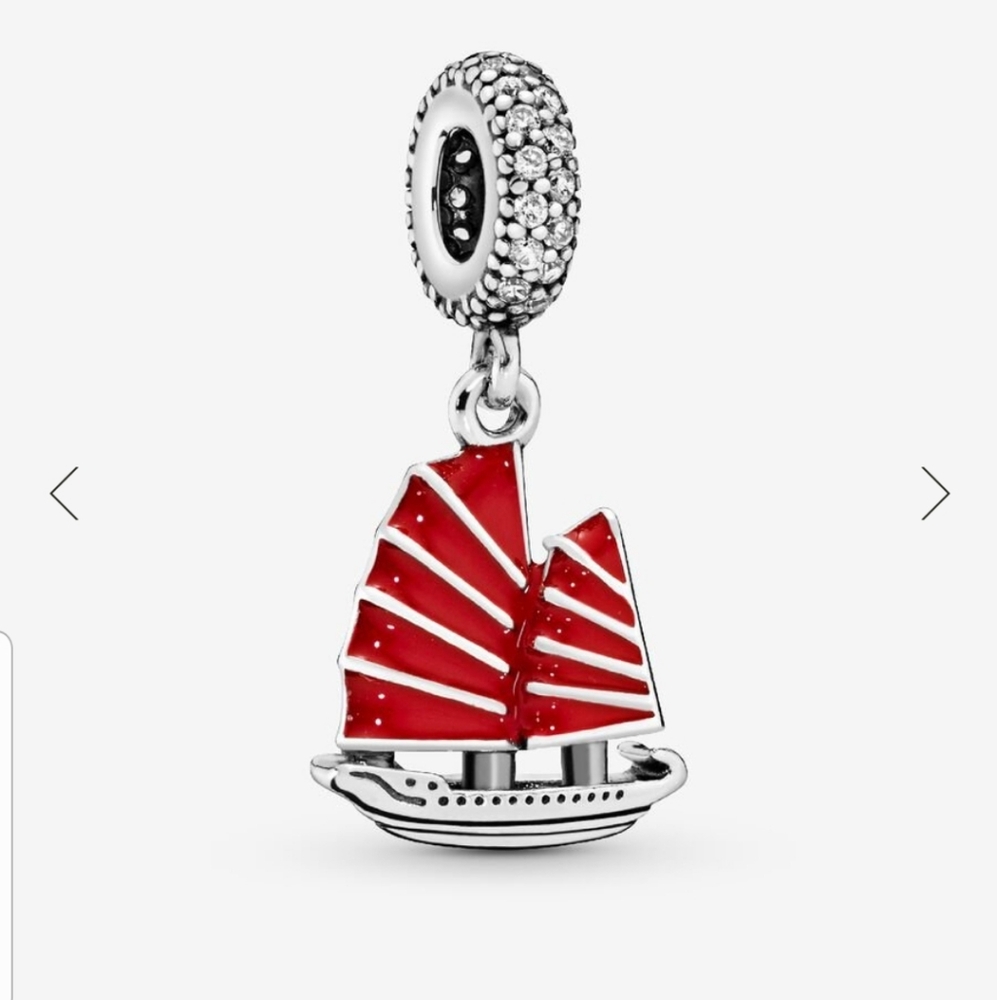 Pandora Chinese Junk Ship Charm